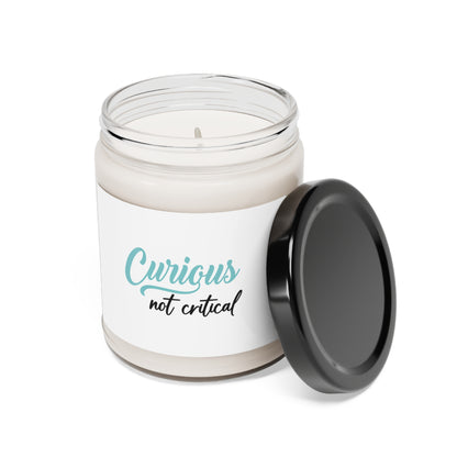 Curious, Not Critical Scented Soy Candle, 9oz