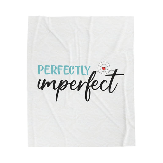 Perfectly Imperfect Plush Blanket