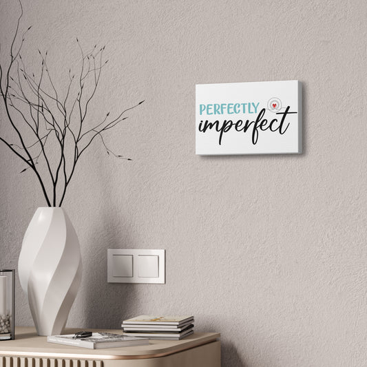 Perfectly Imperfect canvas print