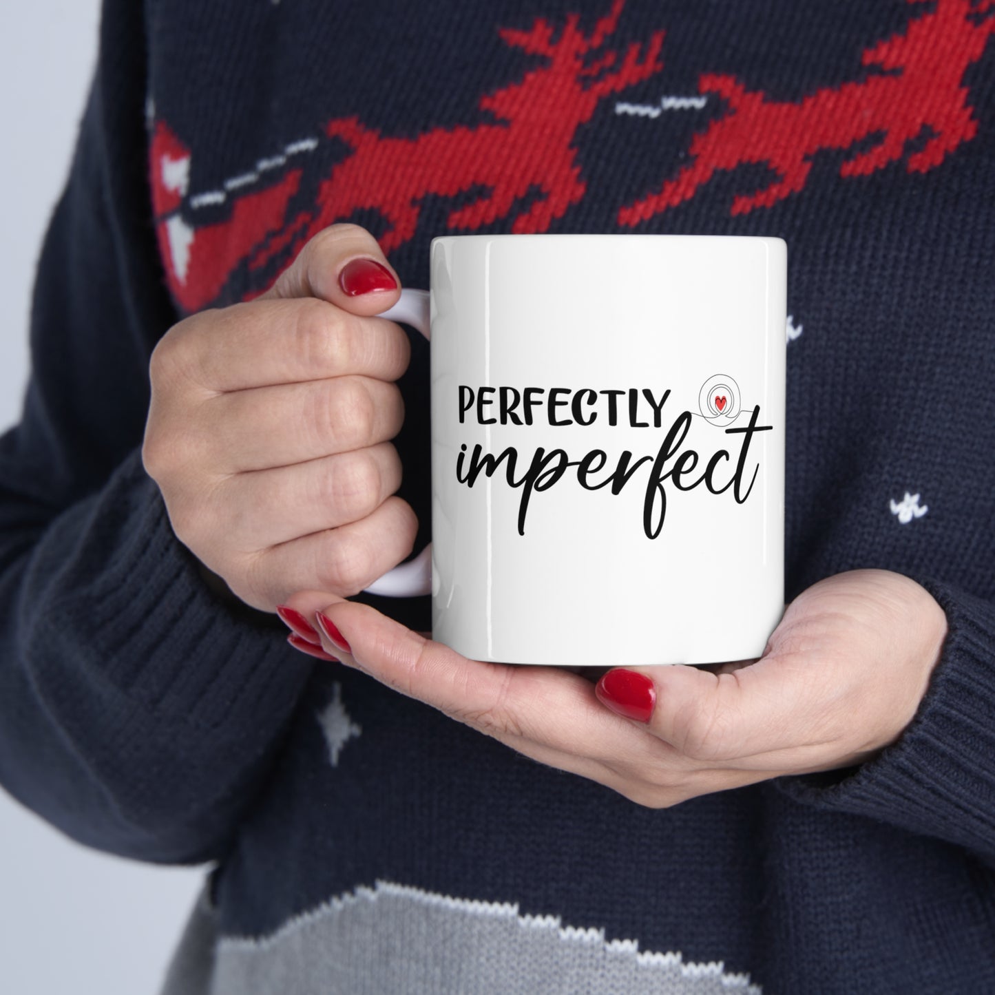 Perfectly Imperfect Mug (black)