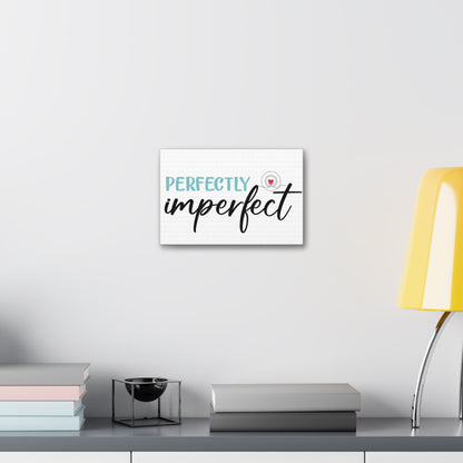 Perfectly Imperfect canvas print