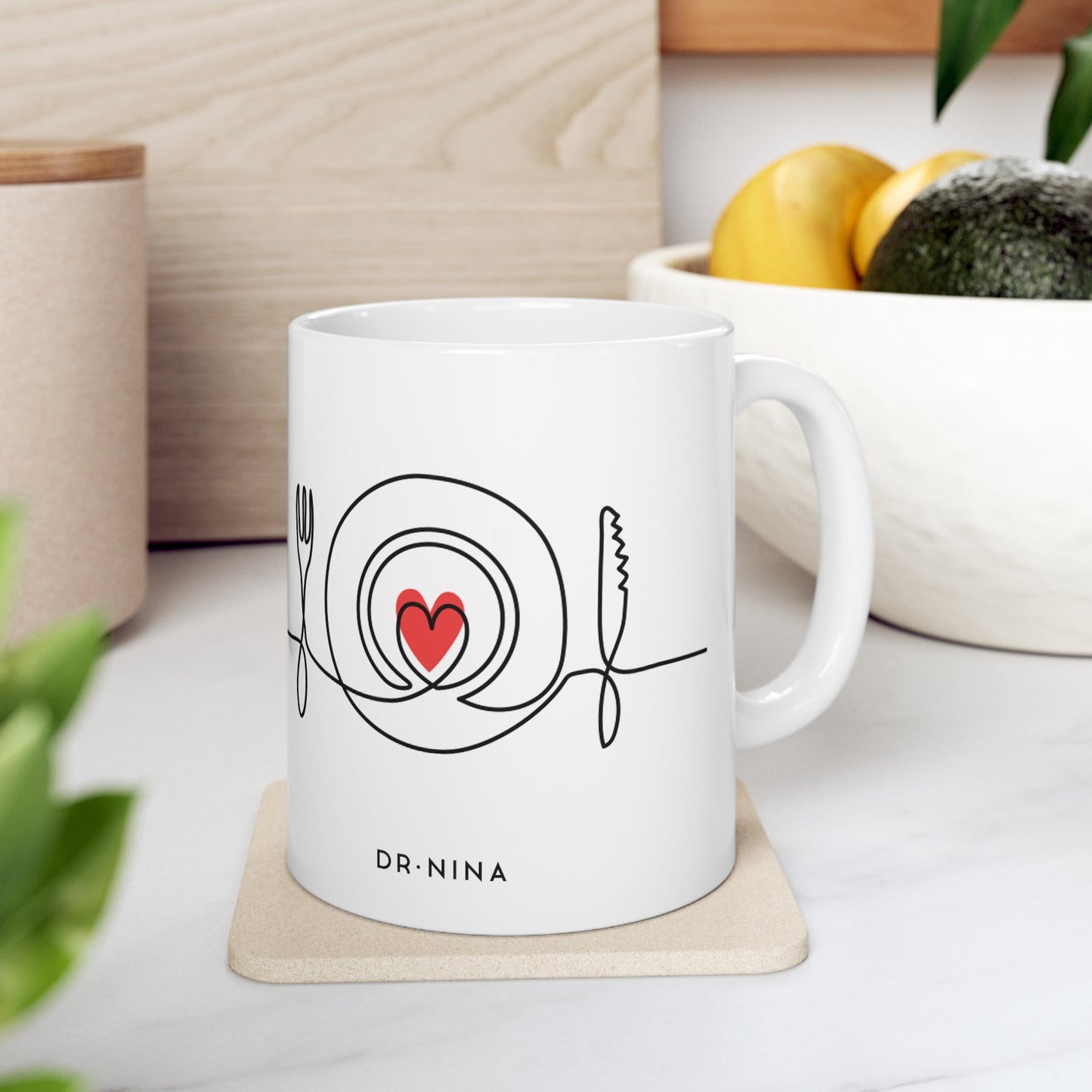 Peace with Food Mug