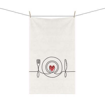 Make Peace with Food Kitchen Towel