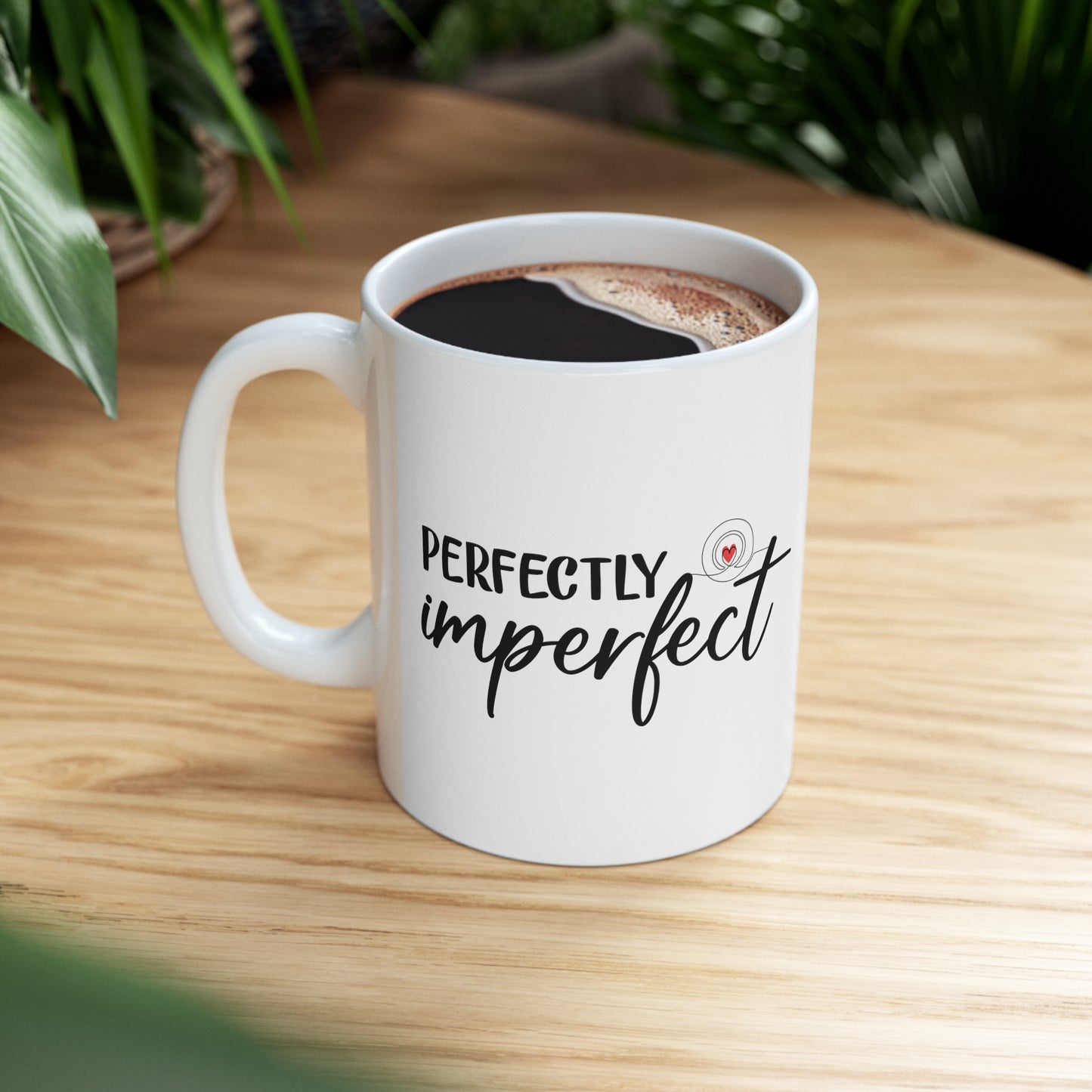 Perfectly Imperfect Mug (black)