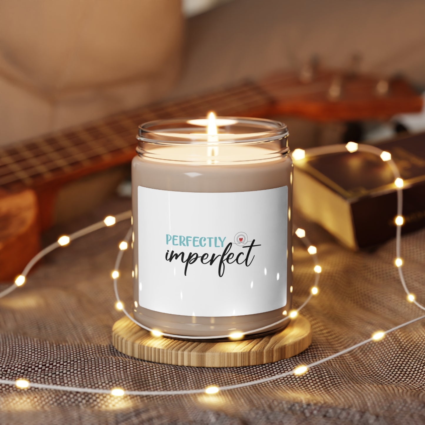 Perfectly Imperfect Scented Soy Candle, 9oz